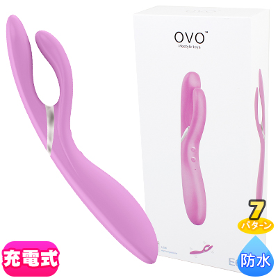 OVO E6 RECHARGEABLE VIBRATOR ROSE