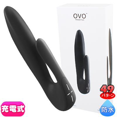 OVO J2 RECHARGEABLE RABBIT BLACK